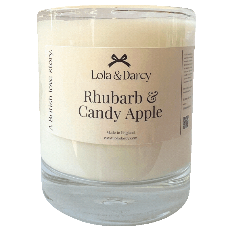 Rhubarb & Candy Apple Soy Candle