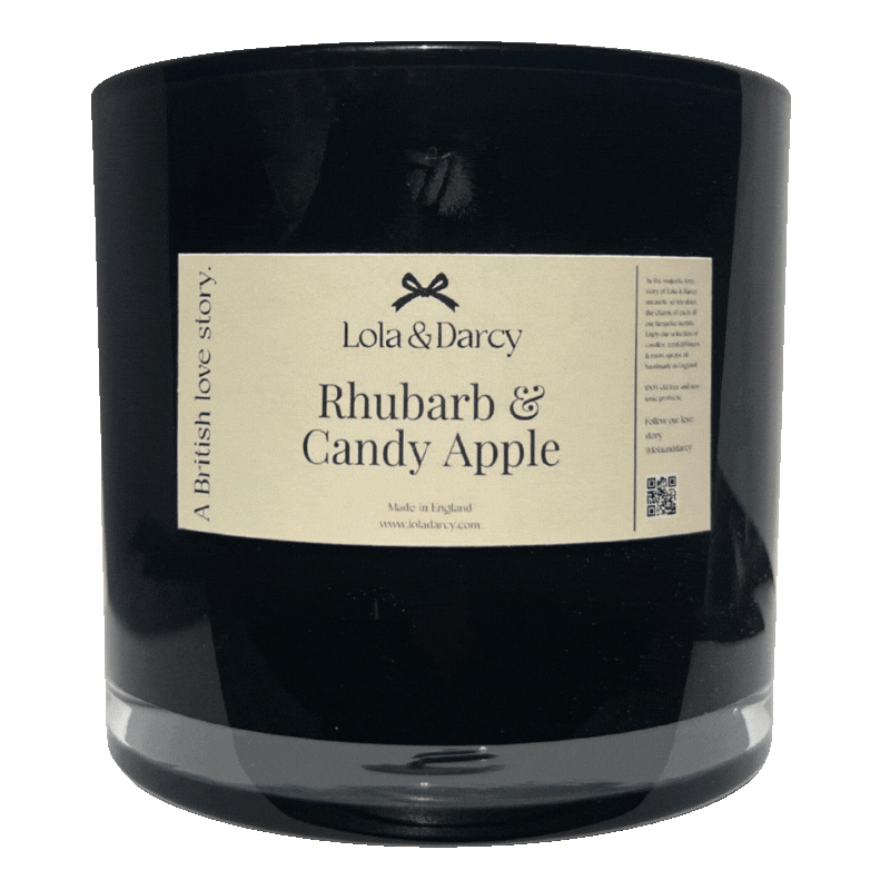 Rhubarb & Candy Apple Soy Candle