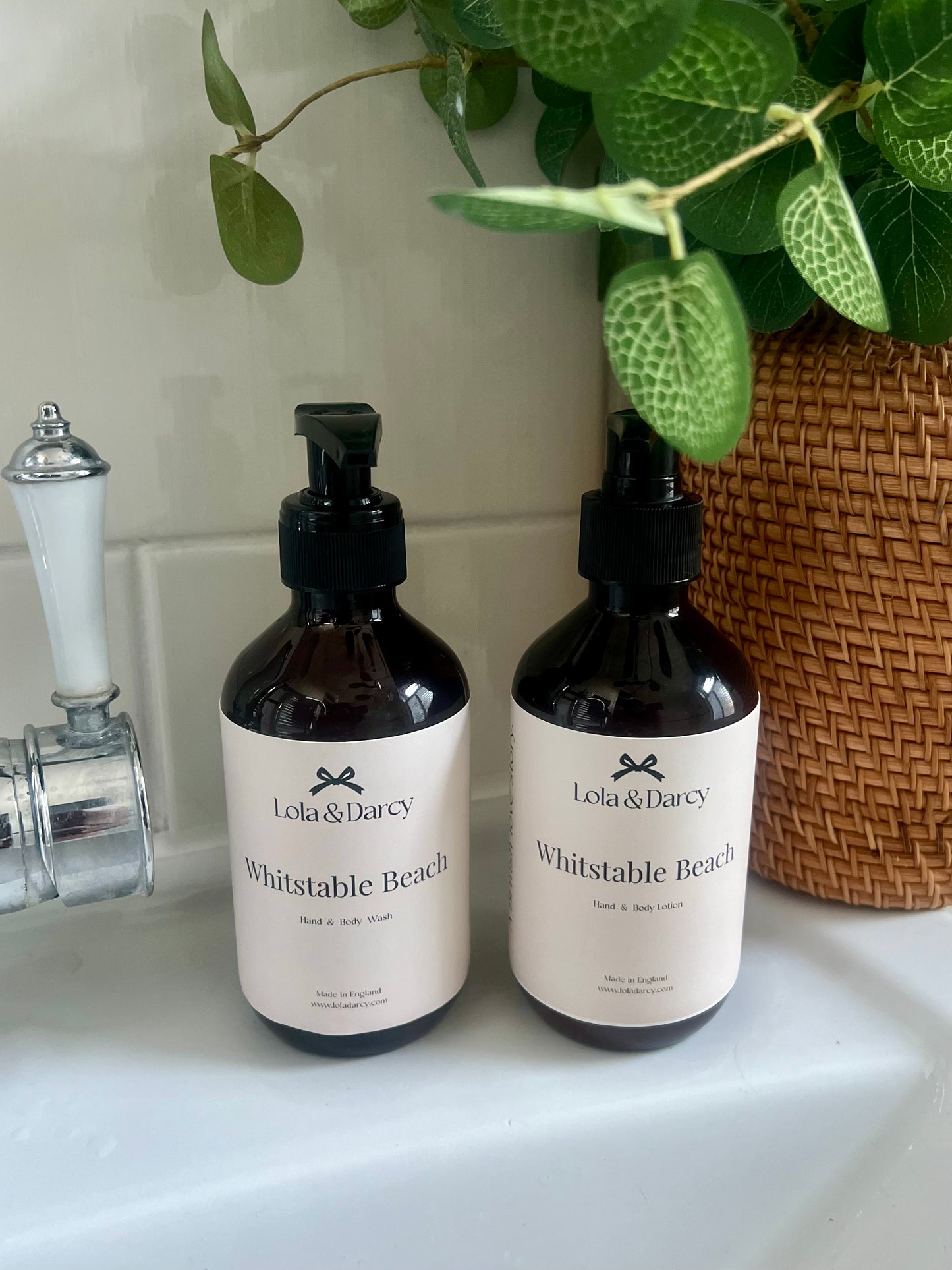 Whitstable Beach Hand Wash & Hand Lotion Set