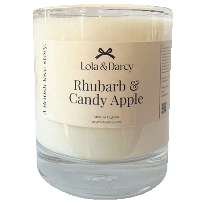 Rhubarb & Candy Apple Soy Candle