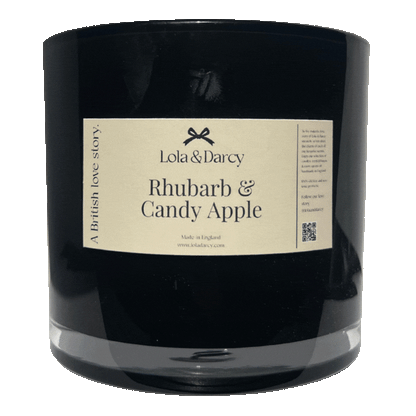 Rhubarb & Candy Apple Soy Candle