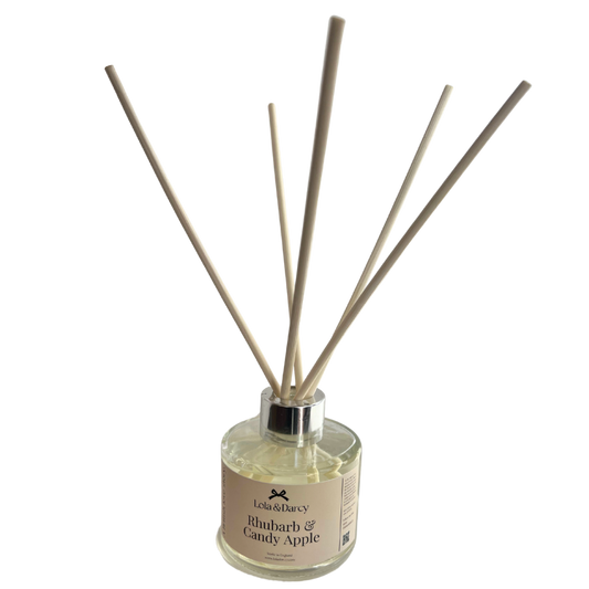 Rhubarb & Candy Apple Reed Diffuser