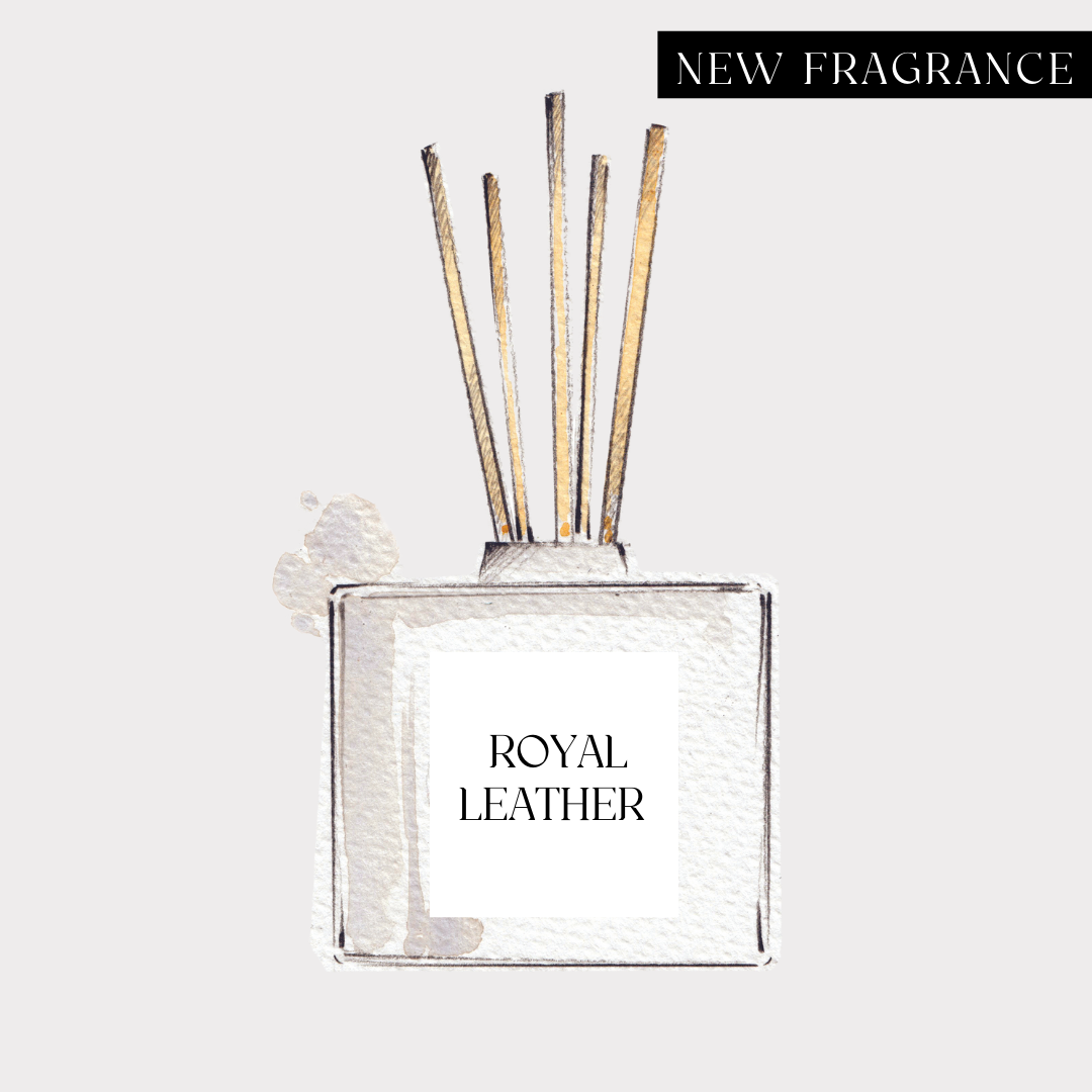Royal Leather Reed Diffuser