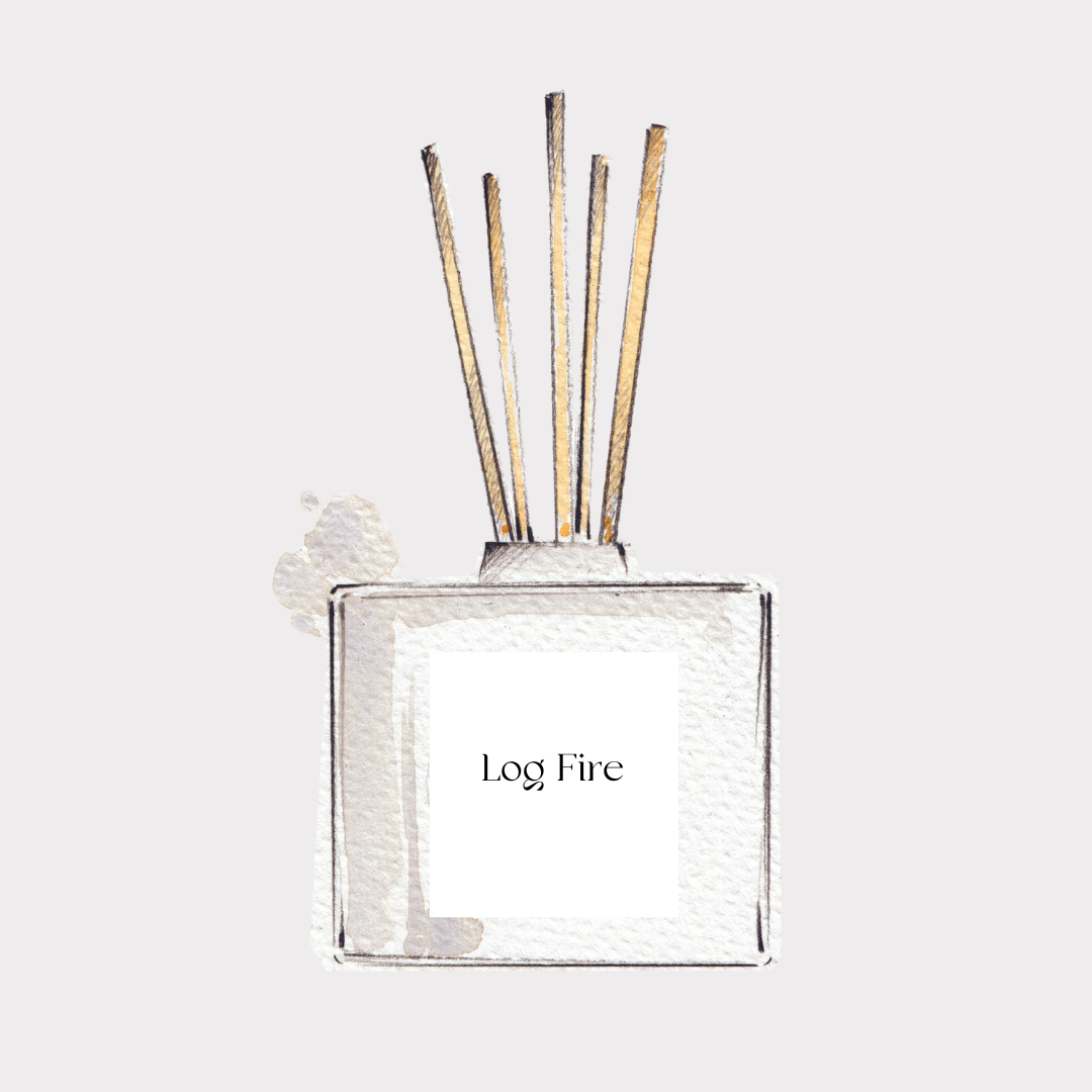 Log Fire Reed Diffuser