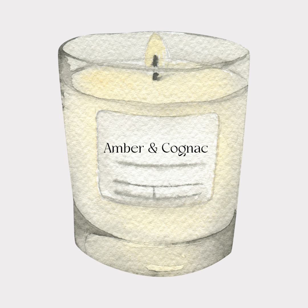 Amber & Cognac Soy Candle